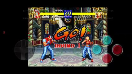 Fatal Fury 3 Terry Bogard vs Blue Mary luta completa