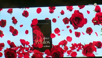 Presentan "Catorce Pétalos de la Rosa", una historia familiar de éxito en la FIL 39