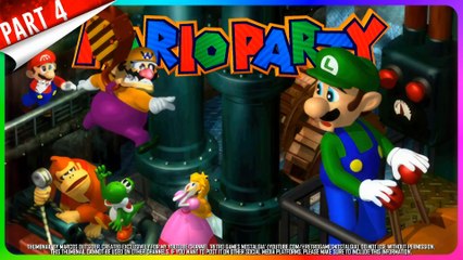 Mario Party (Nintendo 64 - US) Longplay PART 4 of 6 (100% All Boards and Mini-Games)