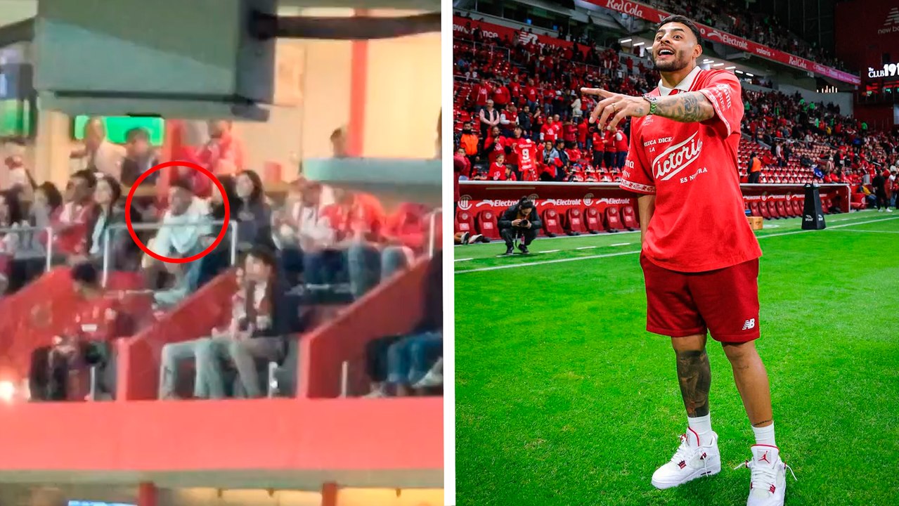 Alexis Vega celebra los goles de Toluca y la ventaja sobre Rayados en las semifinales
