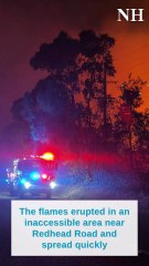 The Redhead fire - Newcastle Herald - December 7, 2025
