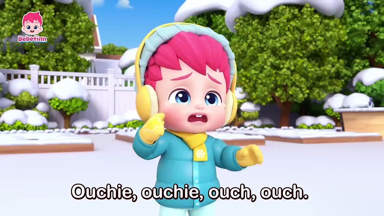 Boo Boo Song in The Snow! ❄️ Bebefinn Kids Song & Nursery Rhymes Fun! 🎵🎉🧒 | Bebefinn Official | Fun and Educational Videos