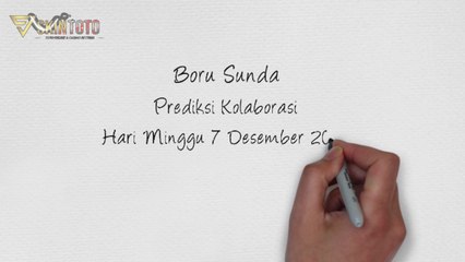 Kode Syair Boru Sunda Hari Minggu 7 Desember 2025 #PakTuntung