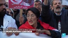 Nouvelle manifestation en Tunisie sous le slogan "l'opposition n'est pas un crime"