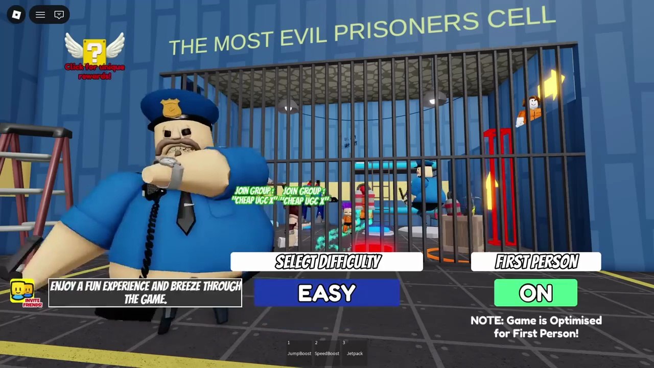 FREE ITEMS! POLICE BOY 2 PLAYER ESCAPE PRISON |...