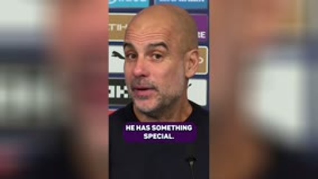 Pep tells Cherki to learn from Messi after RABONA assist