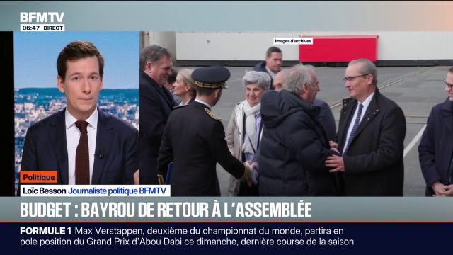 François Bayrou fera son retour cette semaine à l'Assemblée nationale