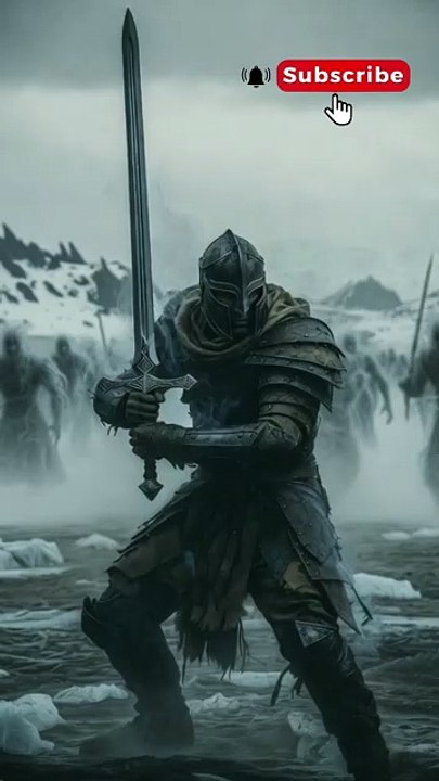 A warrior with Nightking