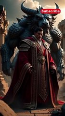 A warrior angel and apocalyptic demon