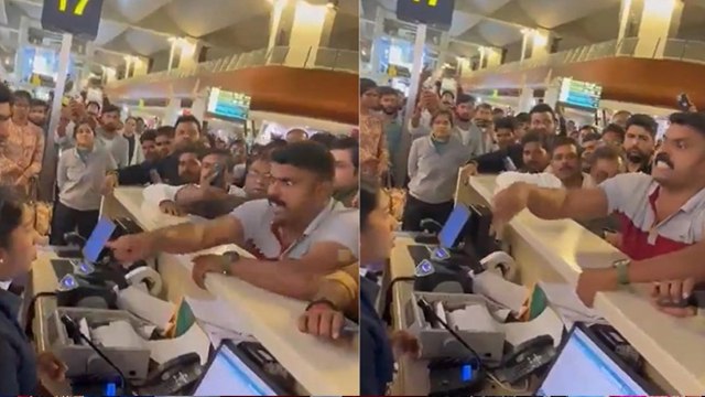 Indigo Flight Controversy:Indigo Flight Delay और Flight Cancel के बीच Father viral Video,मेरी बेटी..