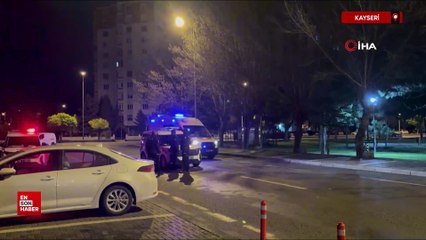 Kayseri'de bir garip olay: 3'üncü kattan çarşafla indiler