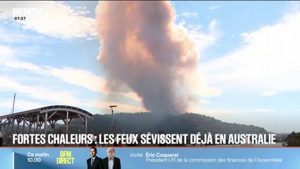 En Australie, les feux de forêt sévissent déjà et détruisent des habitations