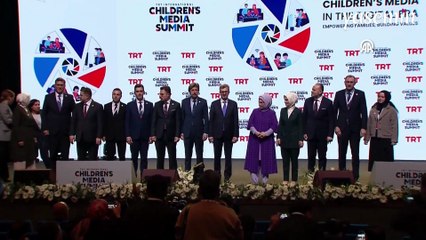 Emine Erdoğan, TRT Uluslararası Çocuk Medyası Zirvesi’ne katıldı