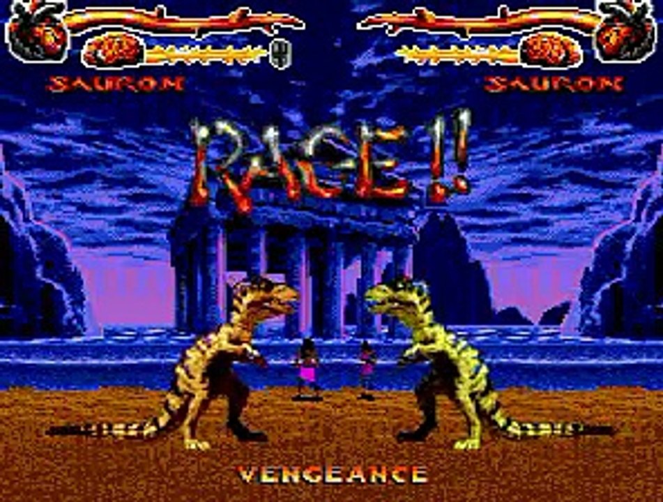 Primal Rage (Test Drive) (SEGA GENESIS) Sauron Playthrough