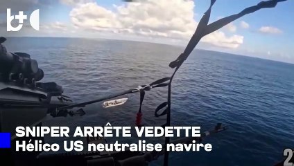 Habileté et précision dans le Pacifique — sniper américain stoppe bateau rapide soupçonné de trafic