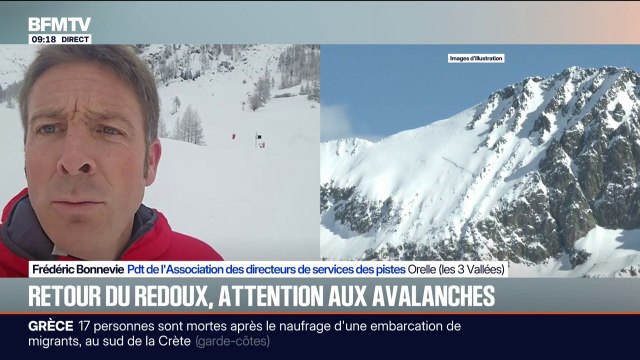 Face au redoux qui implique un risque d'avalanche, les stations de ski se préparent