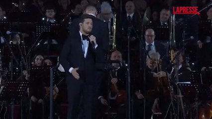 Michael Bublé al Concerto con i Poveri con Papa Leone XIV: «È il momento più bello della mia carriera»