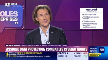 Erwan Jouan, country manager France et Suisse d'Assured Data Protection : Assured Data Protection combat les cyberattaques - 07/12