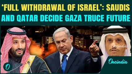 Qatar & Saudi WAR WARNING to Israel Over FULL Withdrawal Before Second Phase of Gaza Ceasefire