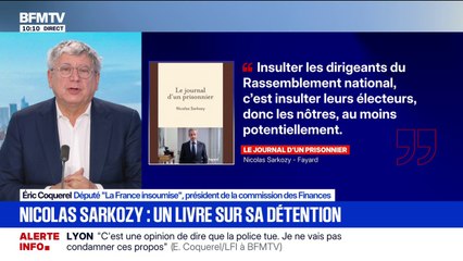 "C'est quelque chose qui m'inquiète profondément", déclare Éric Coquerel (LFI) après l'appel de Nicolas Sarkozy pour le "rassemblement le plus large possible" à droite