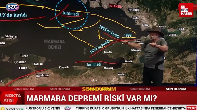Şener Üşümezsoy: Maramara için büyük deprem riski yok