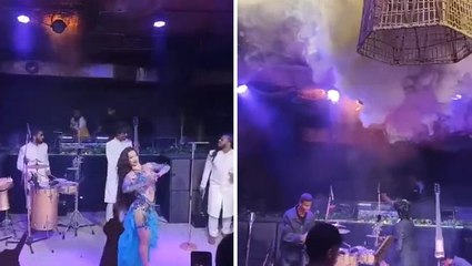 Moment Goa nightclub fire breaks out and spreads rapidly is captured in crowd footage