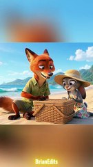 Nick and Judy have a surprise gift, Zootopia Fan Animation #zootopia #zootopia2 #zootropolis