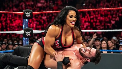 Queen of the Ring. (FBB vs Man Mixed Wrestling, Female Body Builder vs Man Mixed Wrestling.)