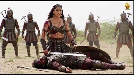 The Queen of Crimson Jasmine. (Woman warrior hunts men).