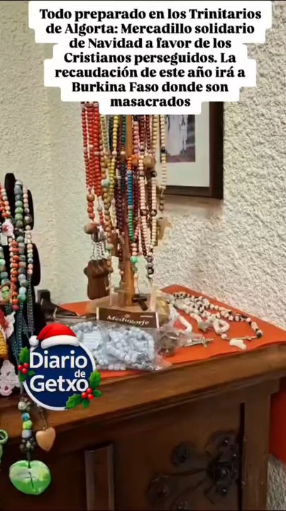 🔴 Preparado el Mercadillo solidario de Navidad de los Trinitarios de Algorta #Getxo a favor de los Cristianos perseguidos.Leer más: https://diariodegetxo.es/?p=44505