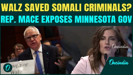 Tim Walz Saved Somali Criminals? Rep. Mace DESTROYS Walz in Explosive Capitol Hill Showdown