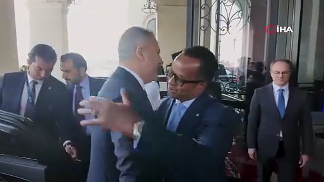 Dışişleri Bakanı Fidan, Somali Cumhurbaşkanı Mahmud ile görüştü