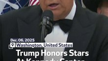 Trump Honors Stars At Kennedy Center
