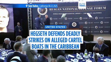 Hegseth defends deadly strikes on alleged cartel boats in the Caribbean