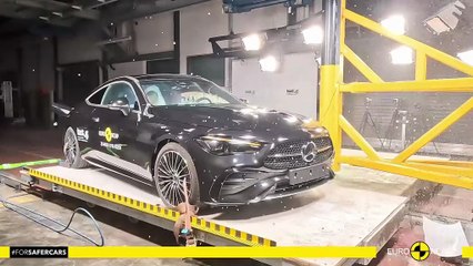La Mercedes-Benz CLE Coupé obtient cinq étoiles aux crash-tests Euro NCAP 2025