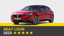La berline compacte Seat Leon obtient cinq étoiles aux crash-tests Euro NCAP 2025