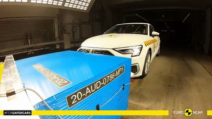 La berline compacte Audi A3 obtient cinq étoiles aux crash-tests Euro NCAP 2025