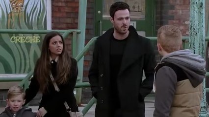 Corrie Max Turner Hurts Joseph Brown Callum Logan vs Chesney & Katy Armstrong 11th March 2015