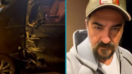 Kaza geçiren oyuncu Celil Nalçakan o anları paylaştı: Her şey yolunda, nazar diyeceğiz