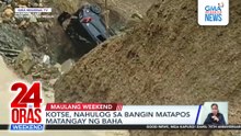 Kotse, nahulog sa bangin matapos matangay ng baha | 24 Oras Weekend
