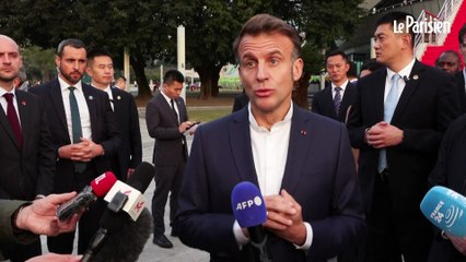 Macron soutient la "préférence européenne" dans le secteur automobile