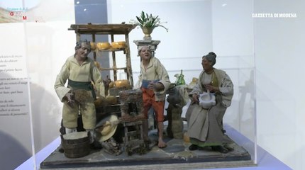 Modena, torna la mostra di Presepi artistici in piazza Mazzini