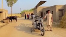 Pakistani Village Boy Builds a Homemade Helicopter 🚁😱 | It Flies… Then CRASHES!