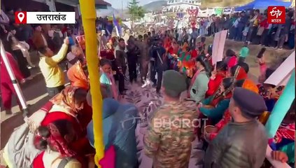 चमोली सवाड़ गांव पहुंचे सीएम धामी, 18वें शहीद मेले का किया शुभारंभ