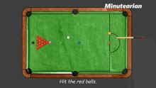 How to play snooker in 60 seconds | 1 minute quick tutorial for beginners