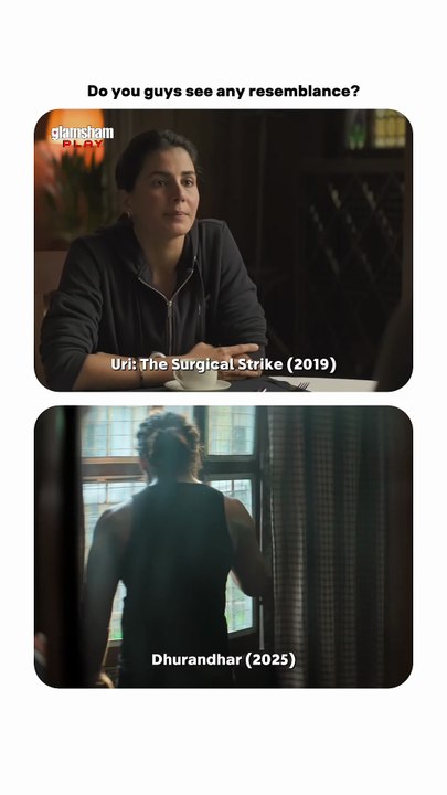 🤔  #glamsham #bollywood #resemblance #urithesurgicalstrike, #dhurandhar  {glamsham, bollywood, resemblance, uri: the surgical strike, dhurandhar}