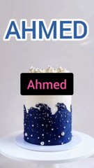 Ahmed happy birthday | ahmed birthday status