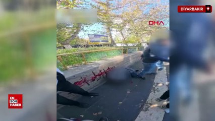 Diyarbakır’da yengesine mesaj atan kişiyi dövüp bacağından vurdu