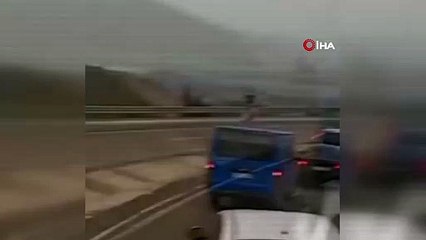 Tarım işçilerini taşıyan minibüs şarampole uçmuştu! Korkunç kazanın görüntüsü ortaya çıktı!