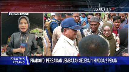 Terbaru! Instruksi Prabowo Usai Tinjau Pengungsian dan Perbaikan Infrastruktur Aceh Pasca-Banjir